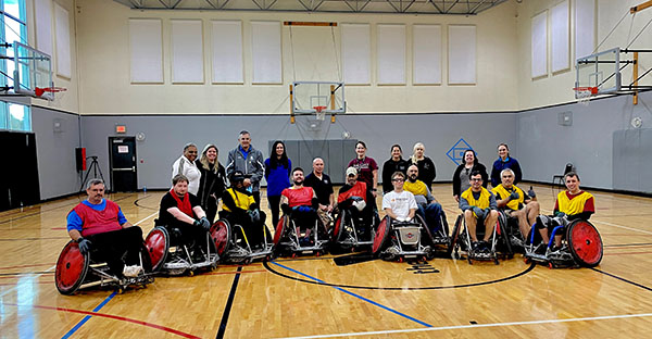 Warriors from the Southeast joined Wounded Warrior Project for an adaptive sports clinic in Jacksonville, Florida. The multi-day clinic introduced wounded veterans to two popular sports – wheelchair rugby and adaptive archery.