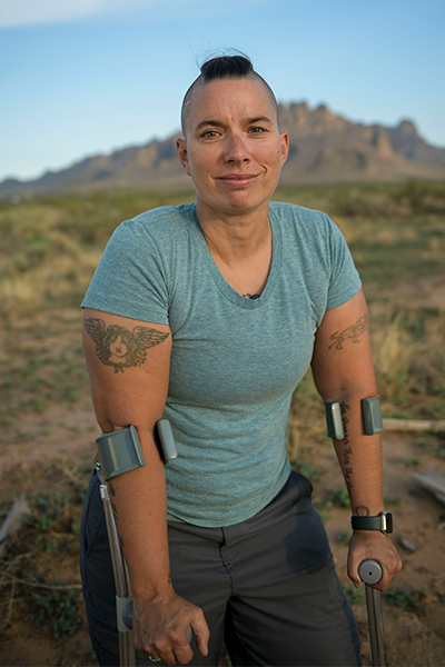 Beth King - female veteran