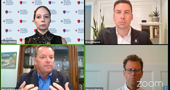 Veteran suicide prevention panel.