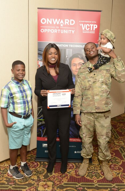 Veteran is awarded a ivmf education grant for onward to opportunity from wounded warrior project