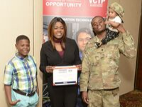 Veteran is awarded a ivmf education grant for onward to opportunity from wounded warrior project