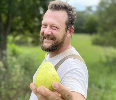 U.S. Army veteran and wounded warrior Peter Scott founded Fields 4 Valor Farms to help provide farm fresh food to veteran families in his community.