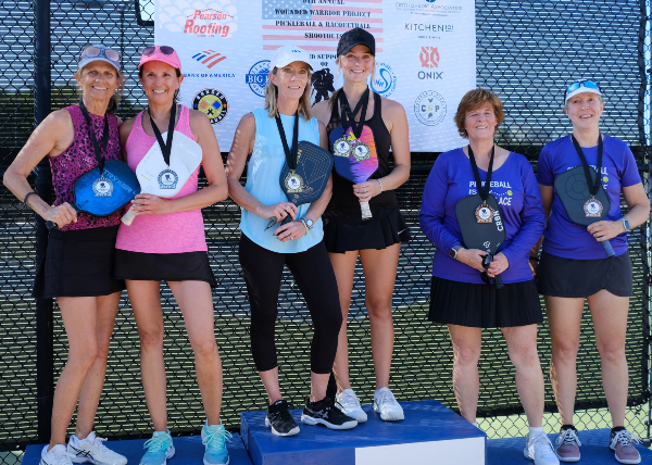 Pickleball players in Texas supported injured veterans