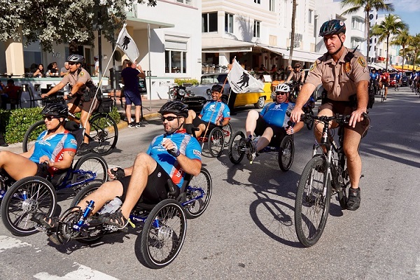 injured veterans participating in Soldier Ride 