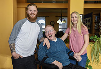 The Schei family, Christine, Gordon, Erik, Deven, and Anneka, all serve in their own way. Wounded Warrior Project helped them navigate the future after Erik was severely wounded in Iraq.