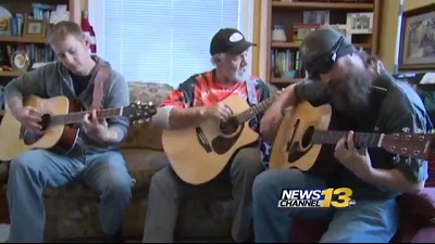 Wounded Warrior Project Helps Heal Veterans Through Music Therapy