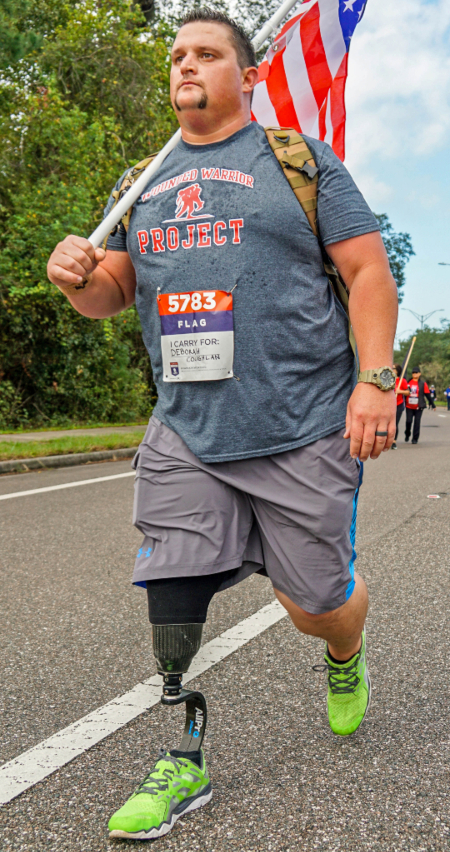 Bryan Wagner at Carry Forward 5K in 2019.