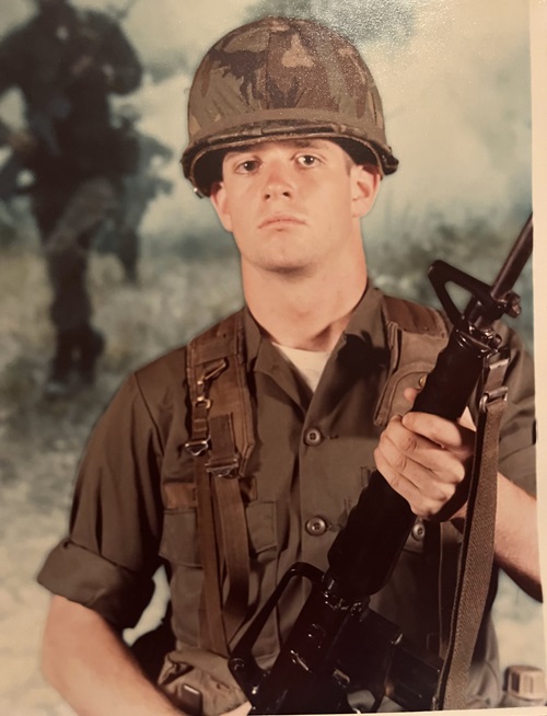 Walt Piatt first joined the U.S. Army at age 17 as a private. Photo courtesy of Walt Piatt.